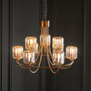Berenice 9Lt Pendant - Ant. Brass (DHD)