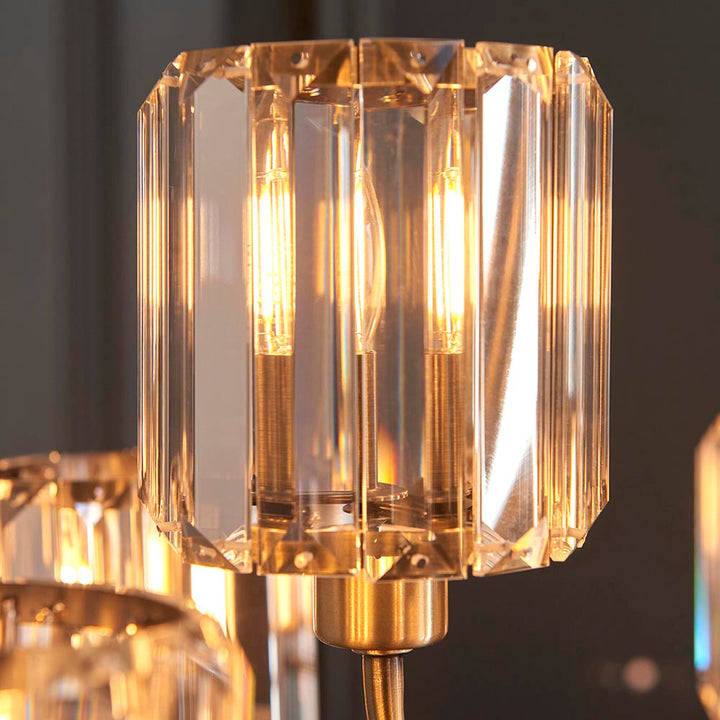 Berenice 9Lt Pendant - Ant. Brass (DHD)