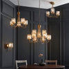 Berenice 9Lt Pendant - Ant. Brass (DHD)