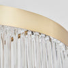 Clermont 3lt Semi Flush - Warm Ant. Brass (DHD)