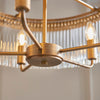 Clermont 5lt Pendant - Warm Ant. Brass (DHD)