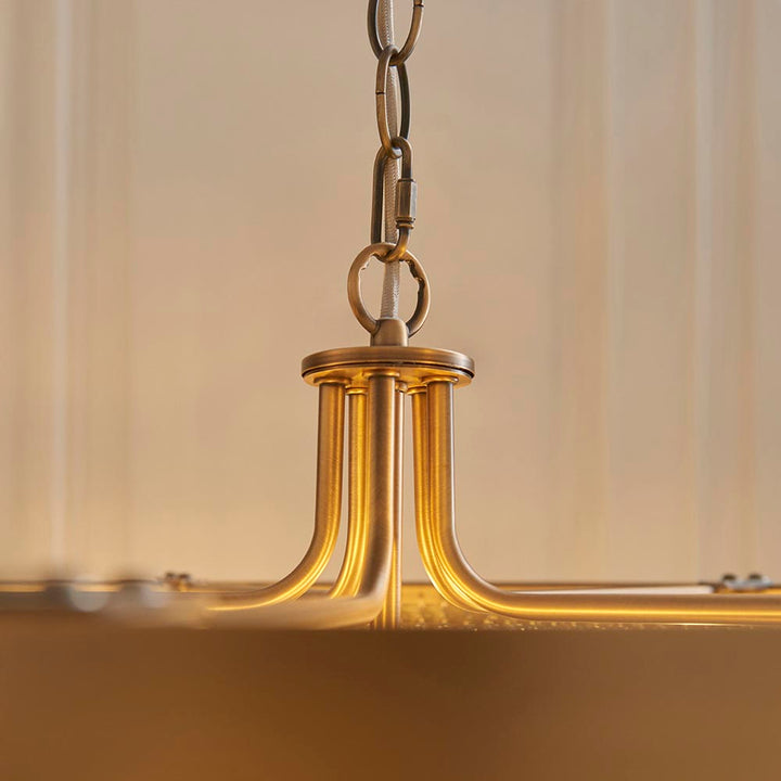 Clermont 5lt Pendant - Warm Ant. Brass (DHD)