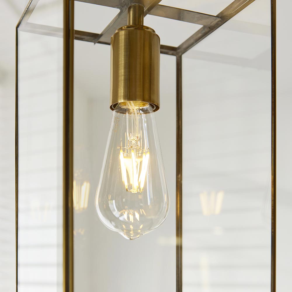 Hammond Pendant - Br Aged Brass (DHD)