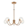 Hague 5Lt Semi Flush - Warm Ant. Brass (DHD)
