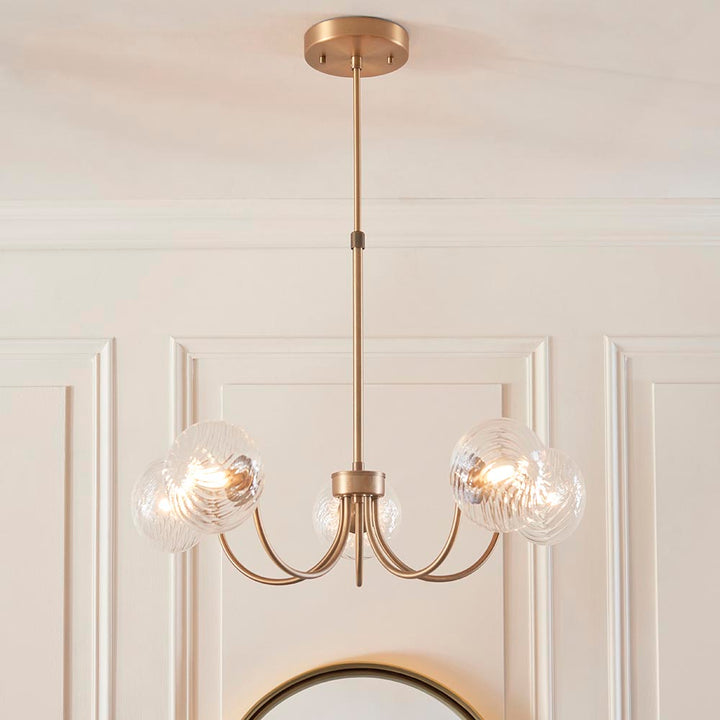 Hague 5Lt Semi Flush - Warm Ant. Brass (DHD)