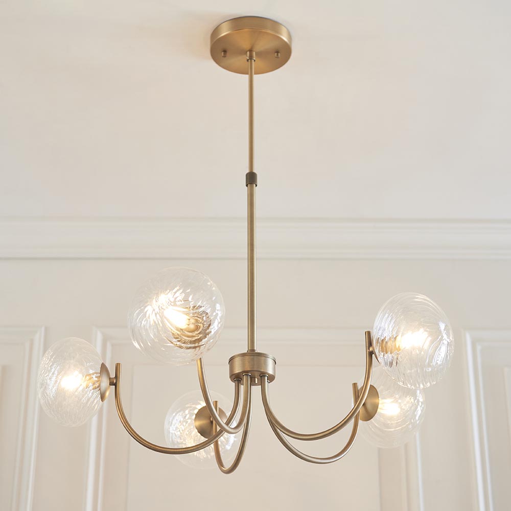 Hague 5Lt Semi Flush - Warm Ant. Brass (DHD)
