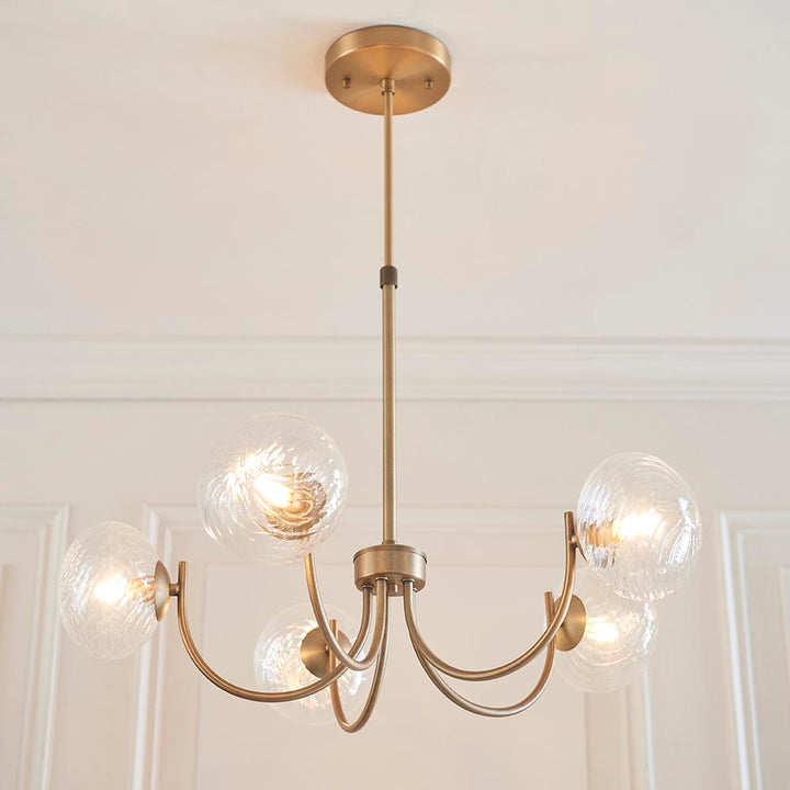 Hague 5Lt Semi Flush - Warm Ant. Brass (DHD)