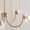 Hague 5Lt Semi Flush - Warm Ant. Brass (DHD)