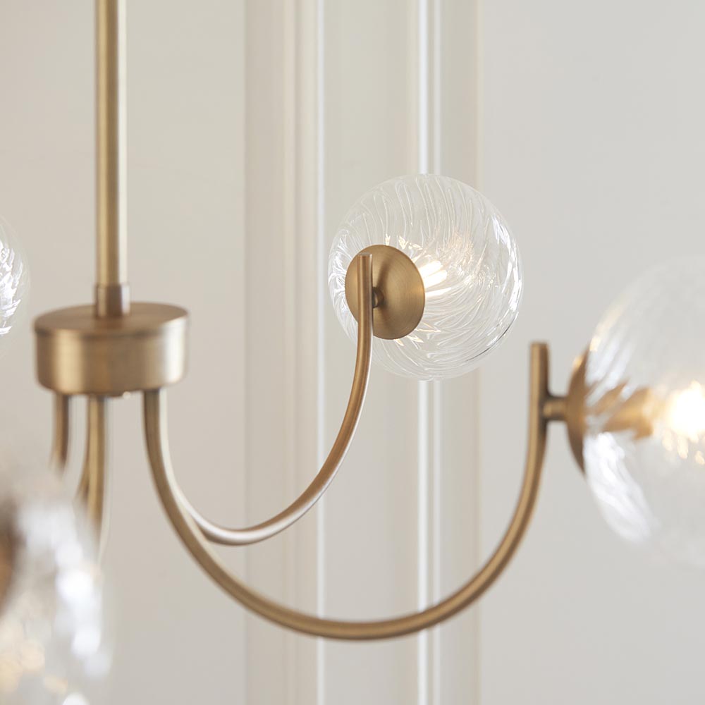 Hague 5Lt Semi Flush - Warm Ant. Brass (DHD)