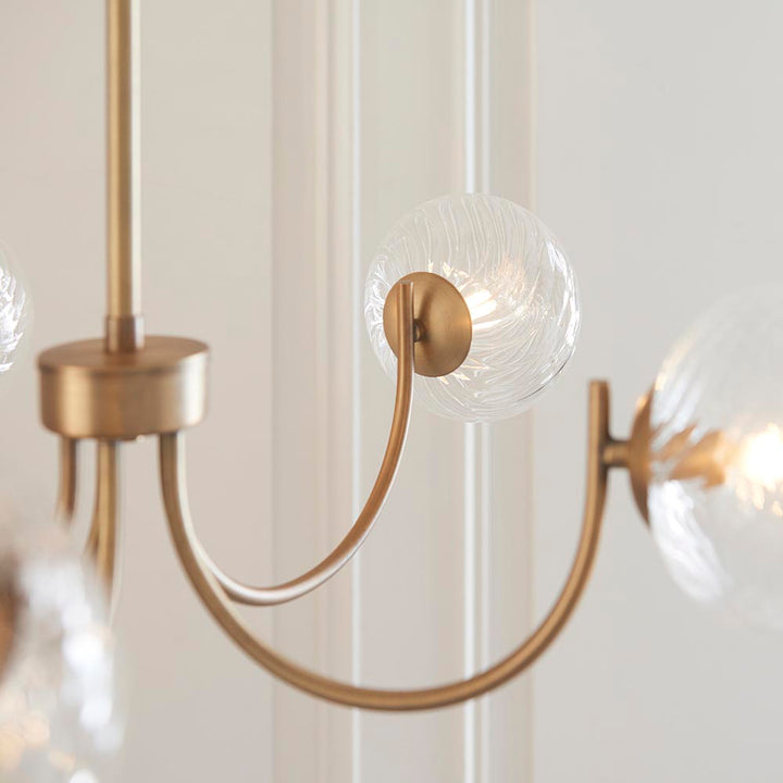 Hague 5Lt Semi Flush - Warm Ant. Brass (DHD)