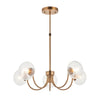 Hague 5Lt Semi Flush - Warm Ant. Brass (DHD)