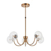 Hague 5Lt Semi Flush - Warm Ant. Brass (DHD)