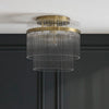 Marietta Flush - Antique Brass (DHD)