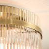 Marietta Flush - Antique Brass (DHD)