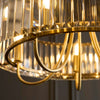 Visconti 5Lt Pendant - Antique Brass (DHD)