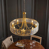 Visconti 8Lt Pendant - Antique Brass (DHD)