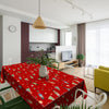 Wipeclean Xmas Table Cloth 140cm/54in By The Metre 1201-1