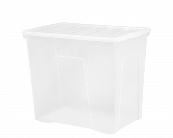 Crystal 160 litre clear storage box