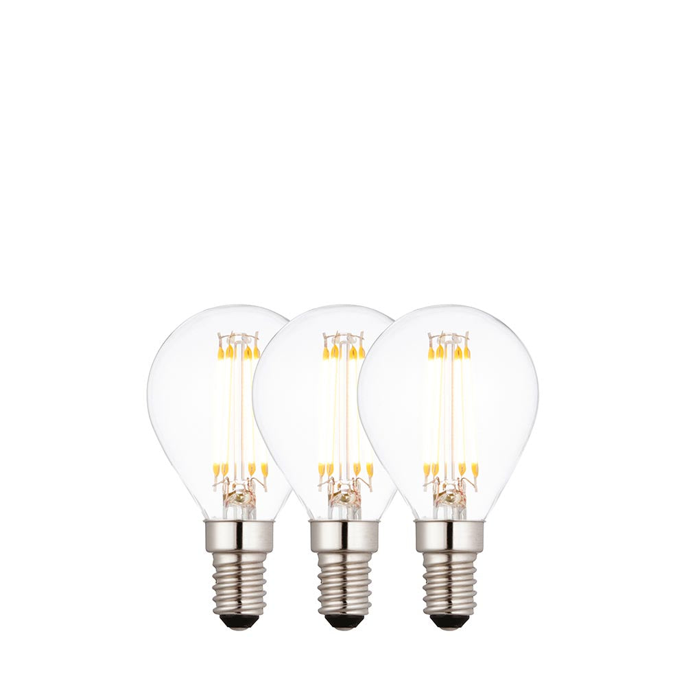 E14 LED Filament Golf - 3 pack (DHD)