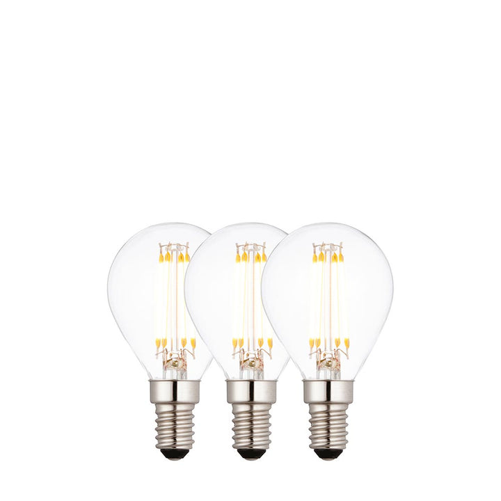 E14 LED Filament Golf - 3 pack (DHD)