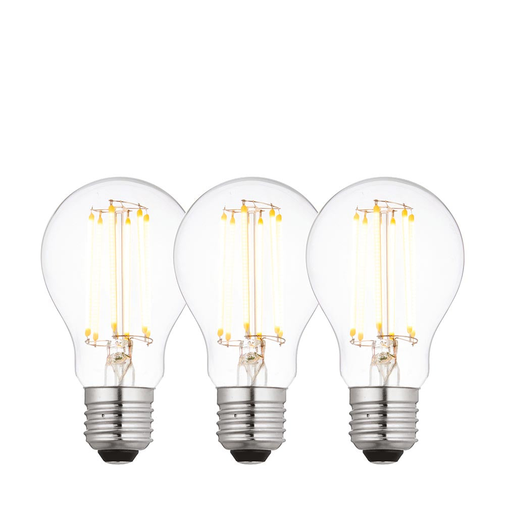 E27 LED Filament GLS - 3 pack (DHD)