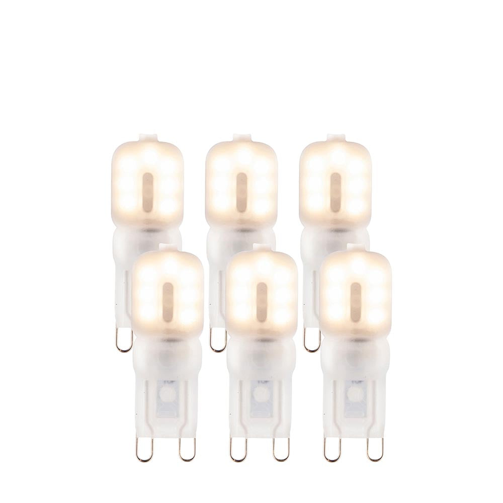 G9 LED Frosted SMD - 6 pack (DHD)