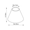 Avebury & Leaf 30cm Table (DHD)