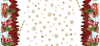 Wipeclean Xmas Table Cloth 140cm/54in By The Metre 1264-3