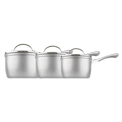 Prestige Prism Non Stick Silver 3 Piece Set