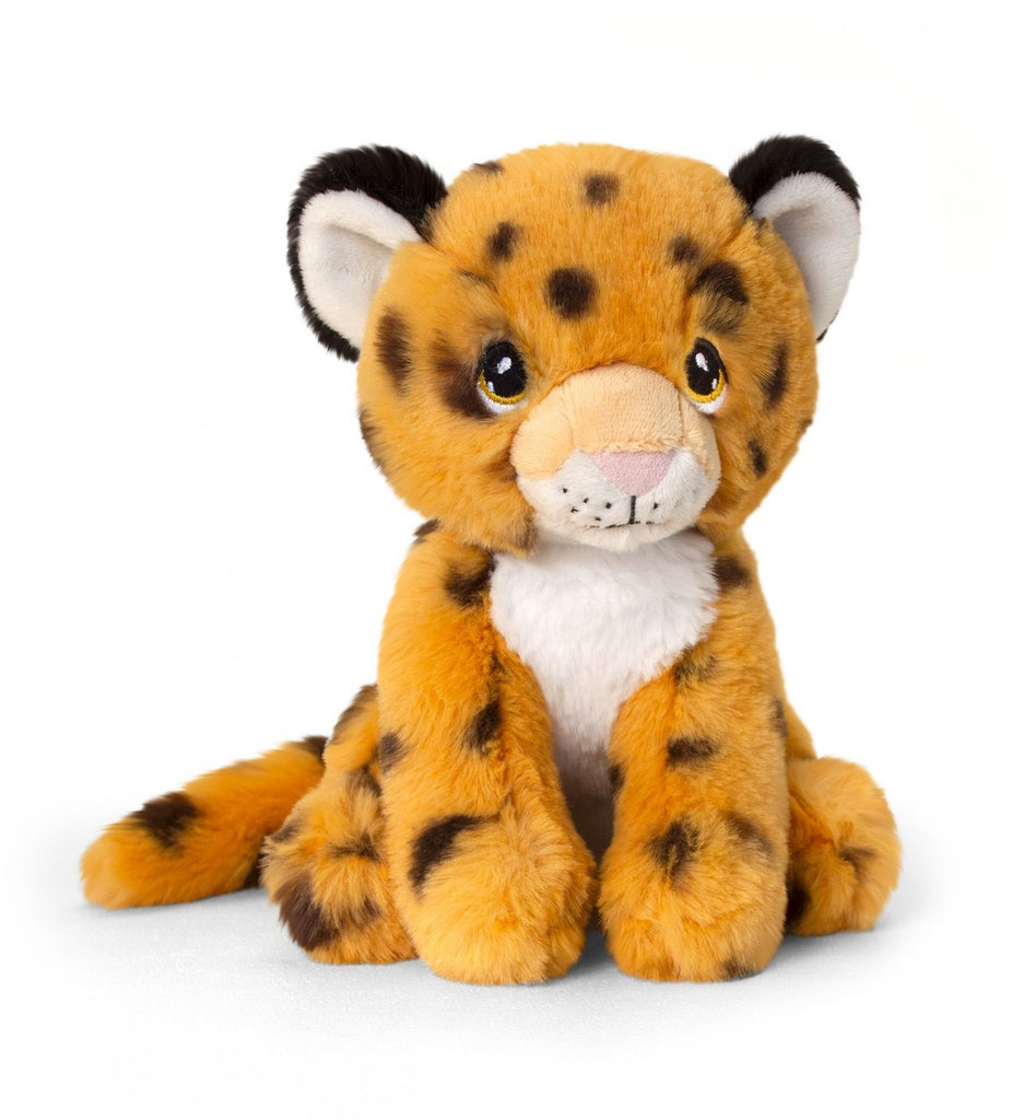 Keeleco 18cm Cheetah Soft Toy Eco-Friendly