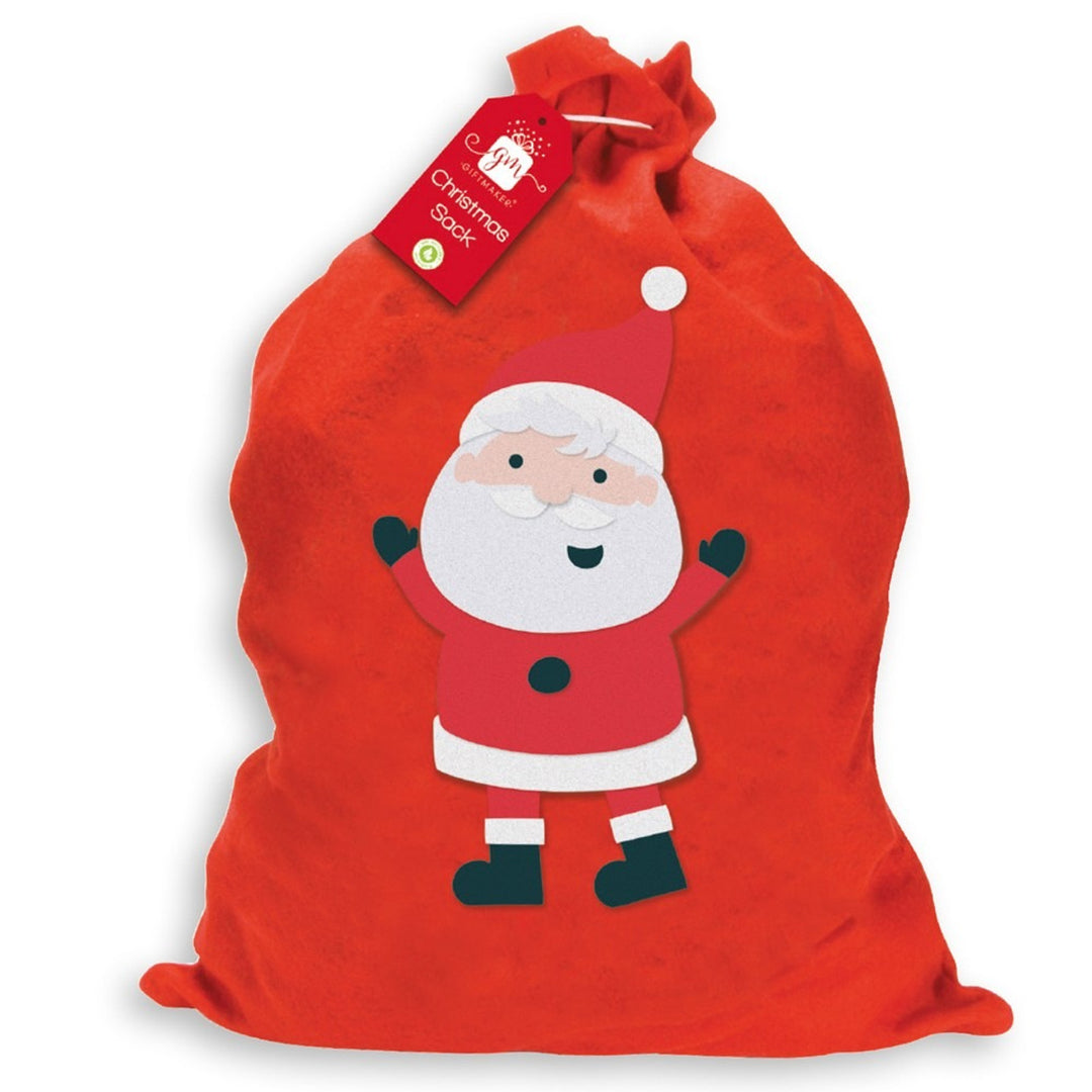 Red Felt Santa Sack