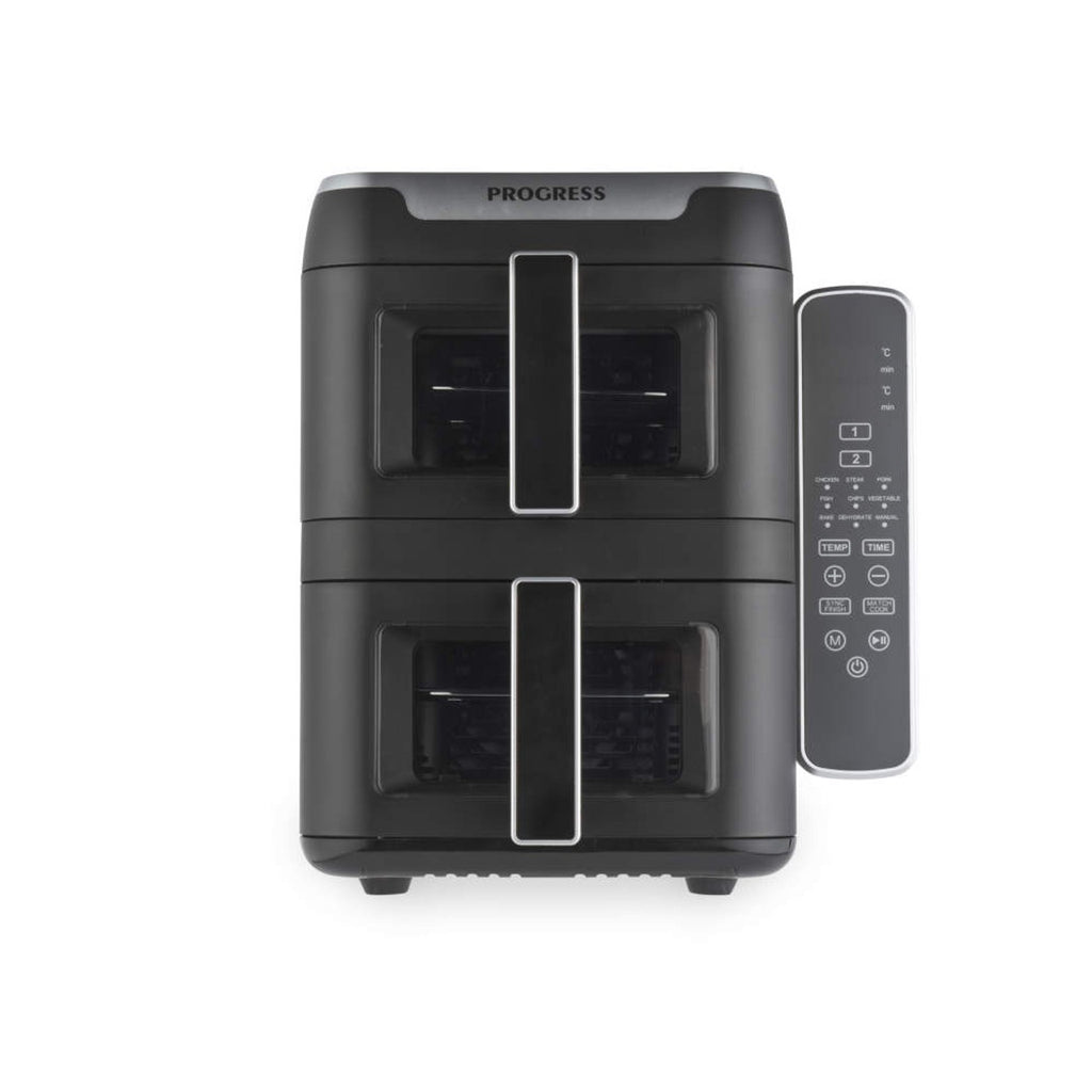 Progress Dual Tier 9L Air Fryer – 2400W