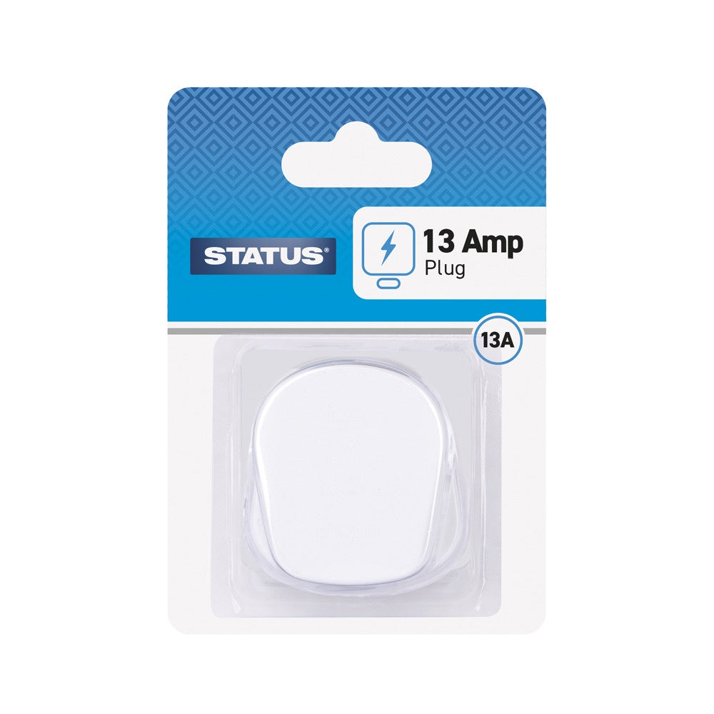 Status 13 Amp Plug, Single Pack