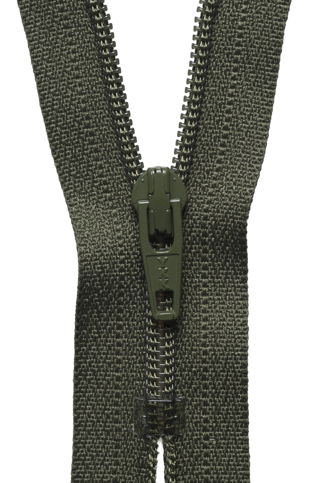 Nylon Dress and Skirt Zip: 56cm: Khaki