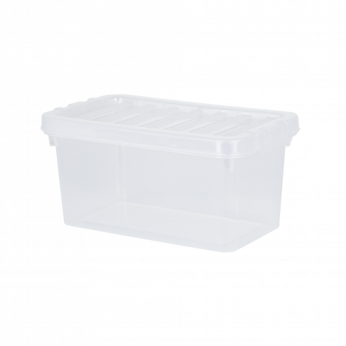 Crystal 2.6 litre clear storage box