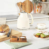Salter Retro 1.7 L Kettle - Cream