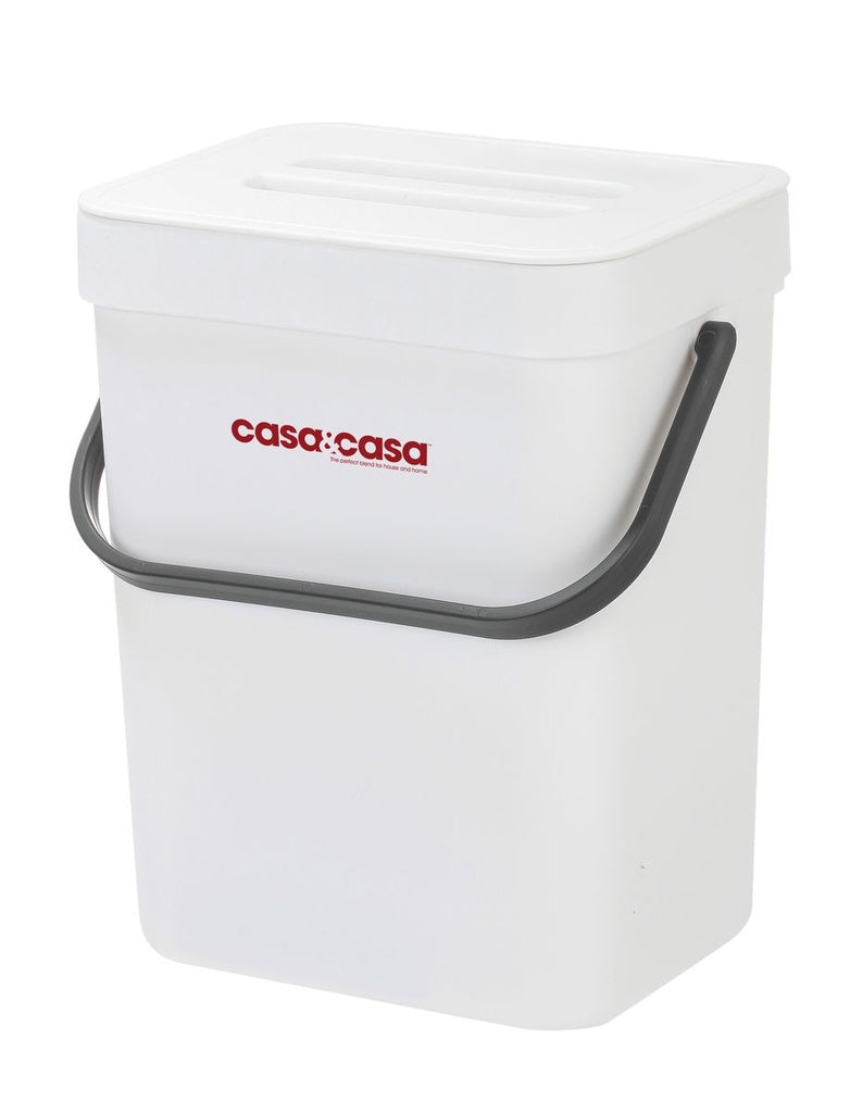 Casa & Casa Brompton 5L Recycle Bin White