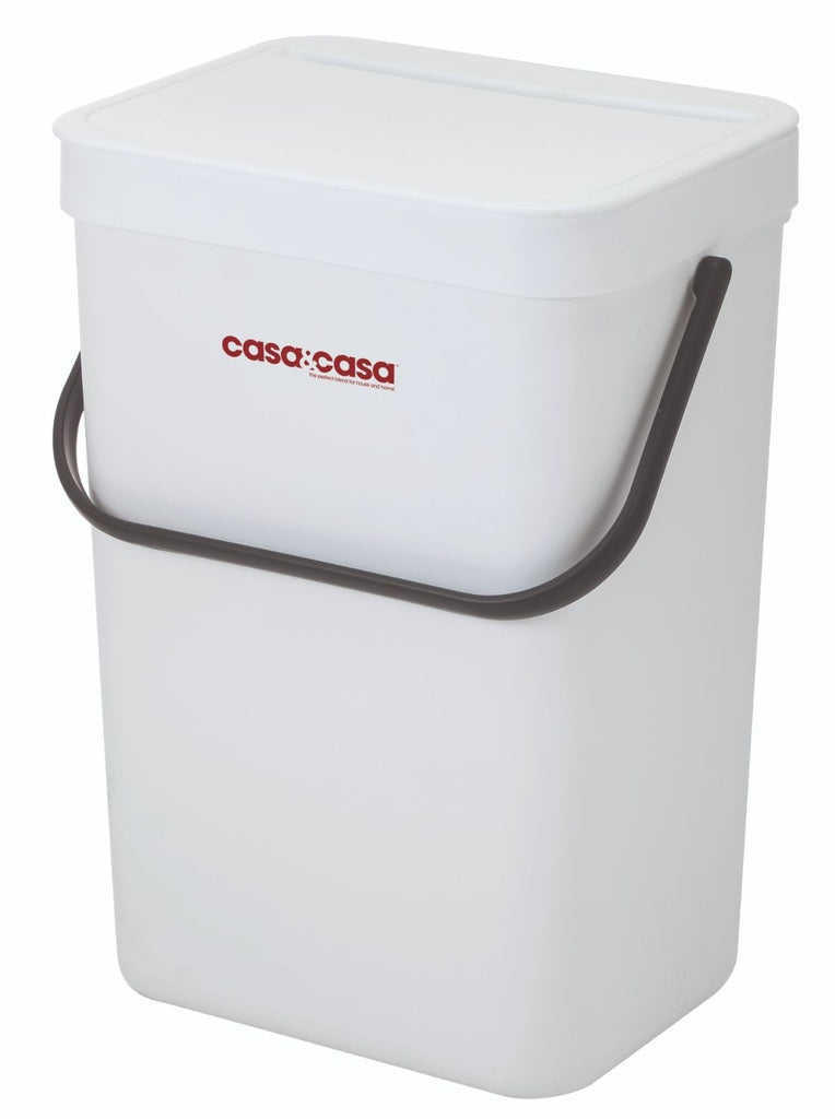 Casa & Casa Brompton 12L Recycle Bin White