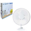Status Desk Fan White 16in