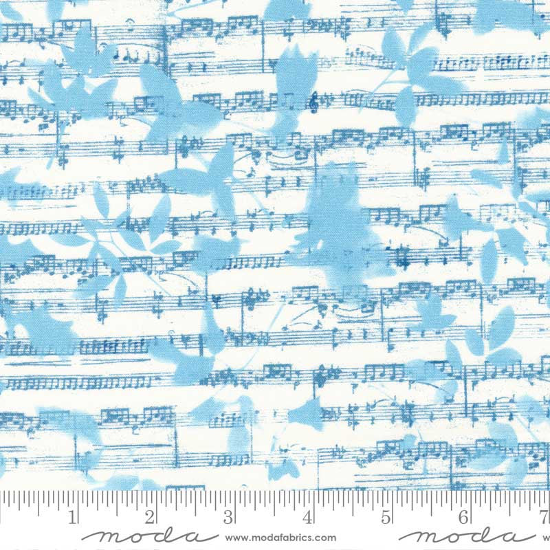 Moda Bluebell Fabric By Janet Clare Cloud 16962-11 Fat Quarters 50x55cm