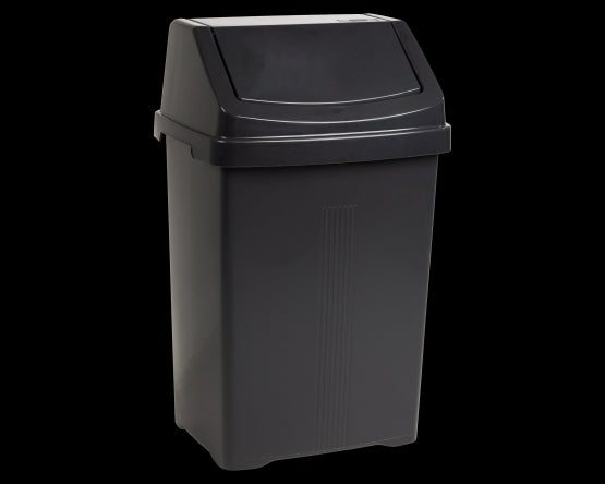 Casa 50L Swing Bin Midnight