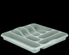 Casa Large Cutlery Tray Silver Sage