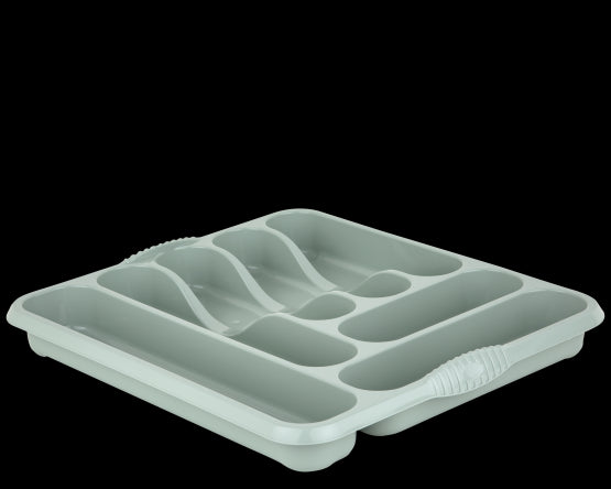 Casa Large Cutlery Tray Silver Sage