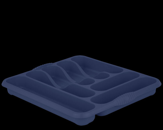 Casa Large Cutlery Tray Navy