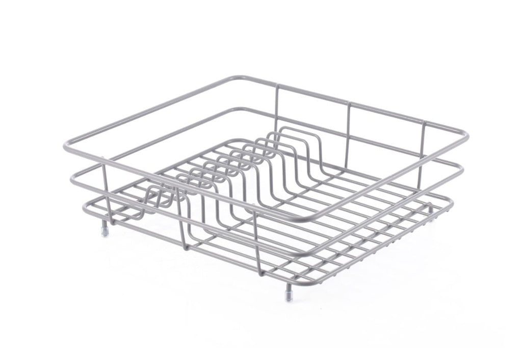 Noma Wire Coated Dish Rack Small - Grey