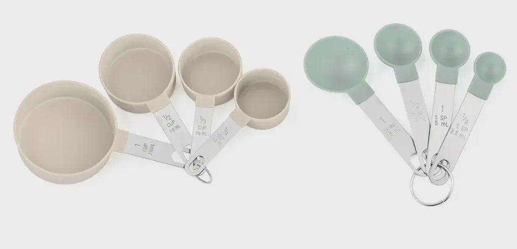 Casa & Casa 8Pcs Measuring Cups & Spoons*