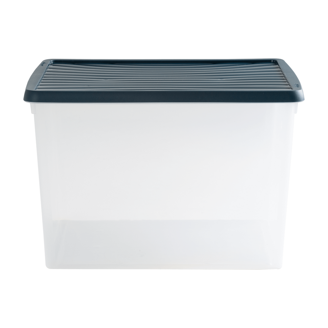 Wham Box 7.03 50L Box & Lid Clear/navy
