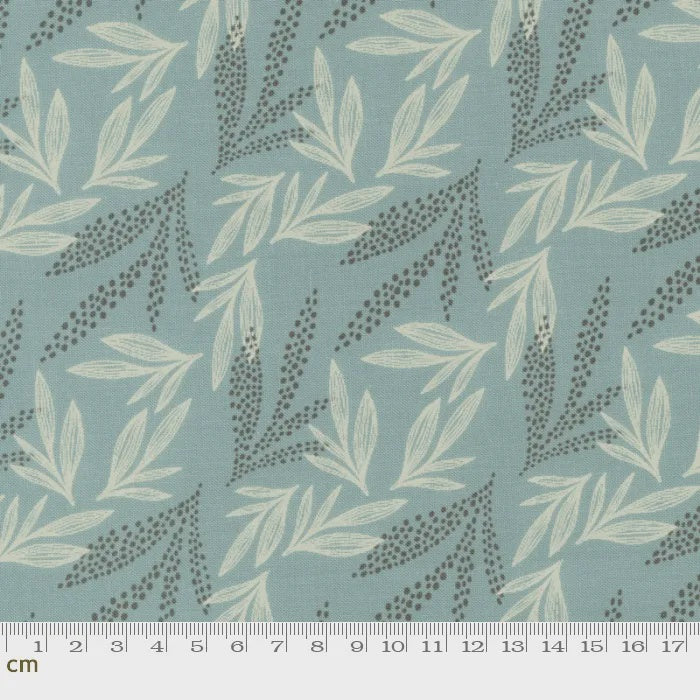 Moda Woodland & Wildflowers By Fancy That Bluestone 45584-17 Sold By The Metre