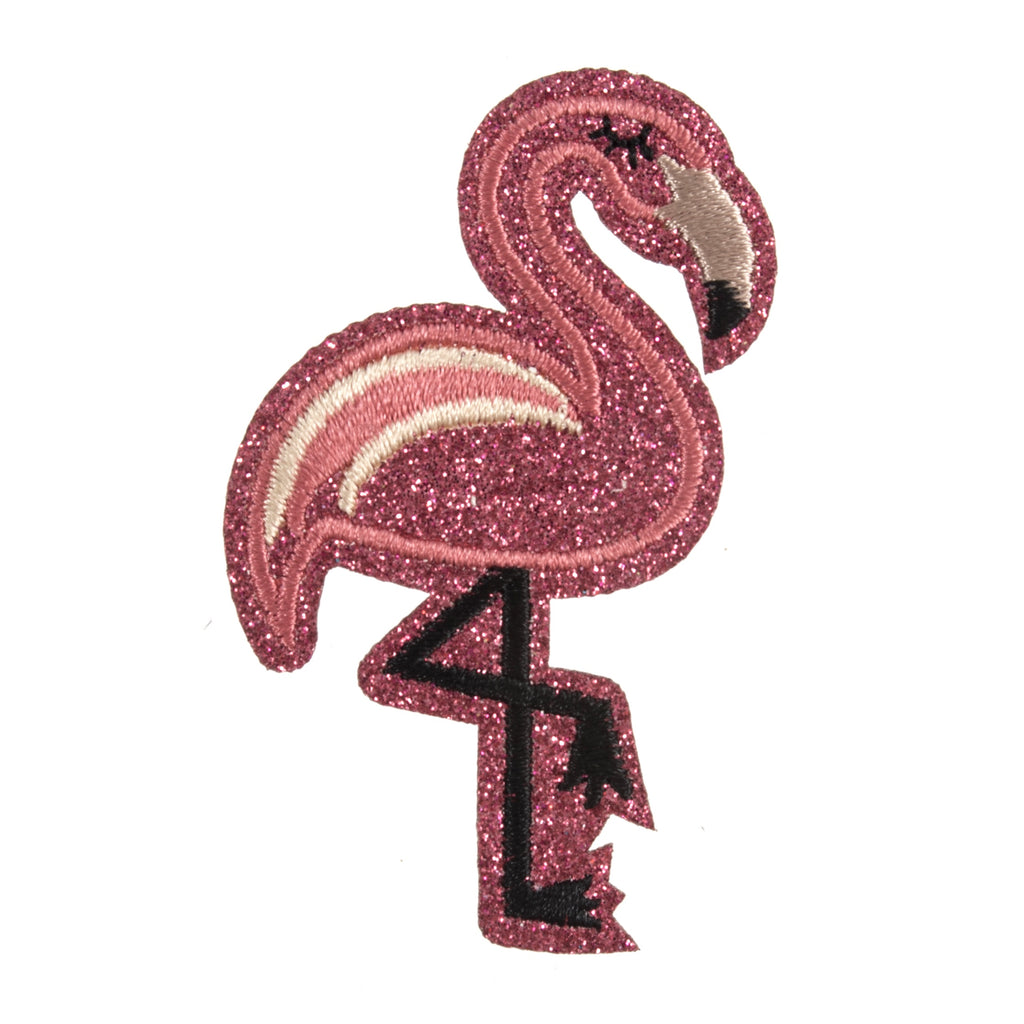 Motif C: Glitter Flamingo