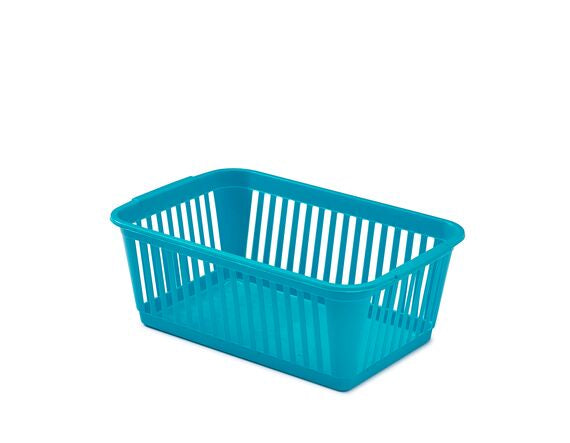 Teal handy storage basket 30cm